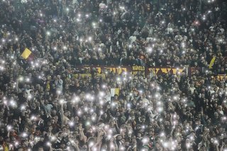 Il ne sera plus permis d'organiser des matches à risques en soirée la saison prochaine en Italie KEYSTONE/AP/Gregorio Borgia